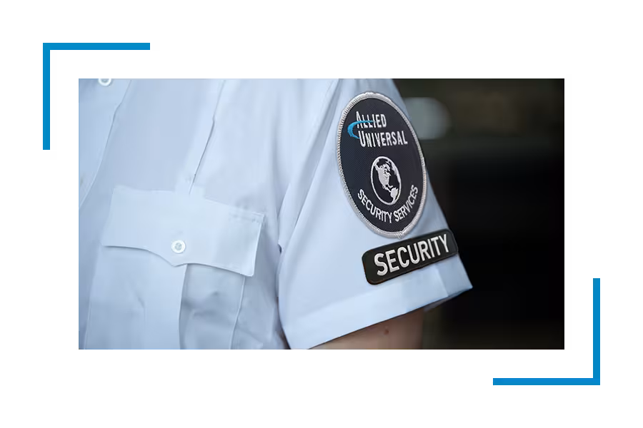 security guard badge