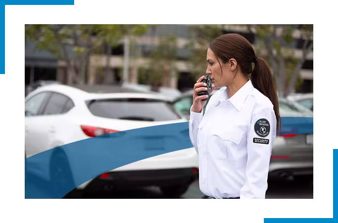 female security guard